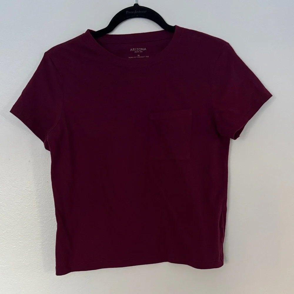 Arizona Jean Company maroon semi